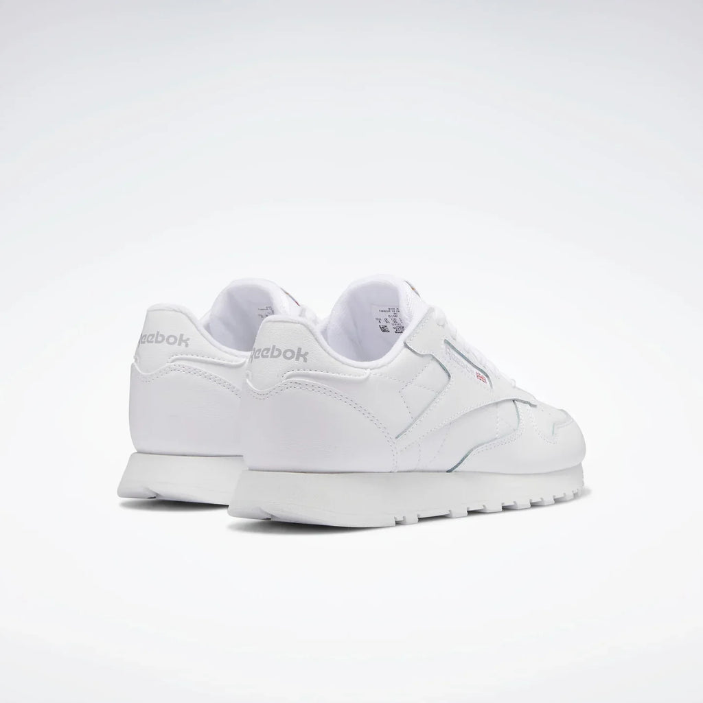 Big Kid's Reebok Classic Leather "Triple White"