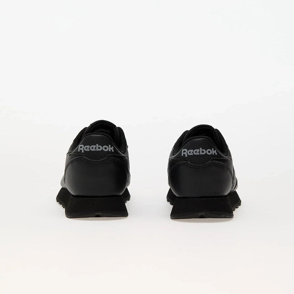 Big Kids' Reebok Classic Leather "Triple Black" (Unisex)