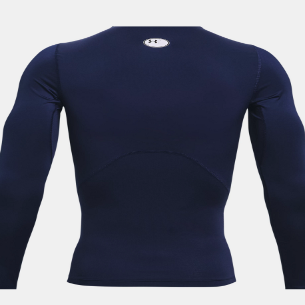 Men's Under Armour HeatGear® Long Sleeve "Midnight Navy/White"