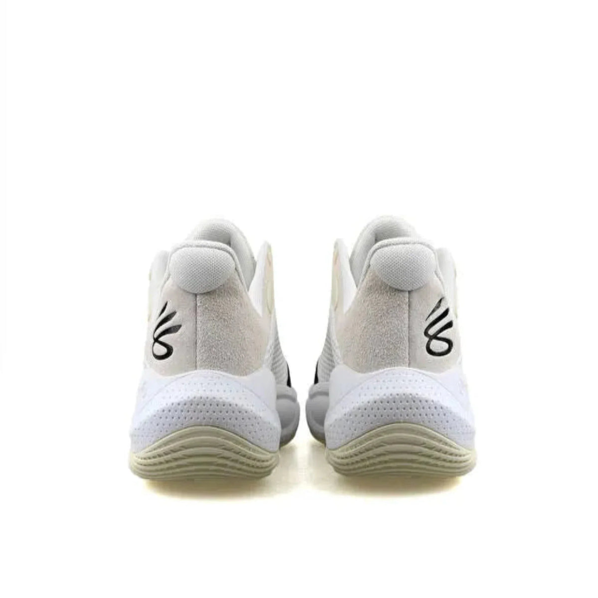 Curry Splash 24 Suede Basketball Shoes "Summit White Black" (Unisex)