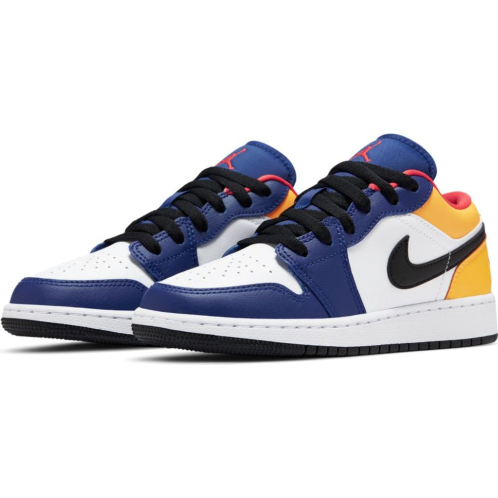 Big Kids' Air Jordan 1 Low "Royal Yellow"