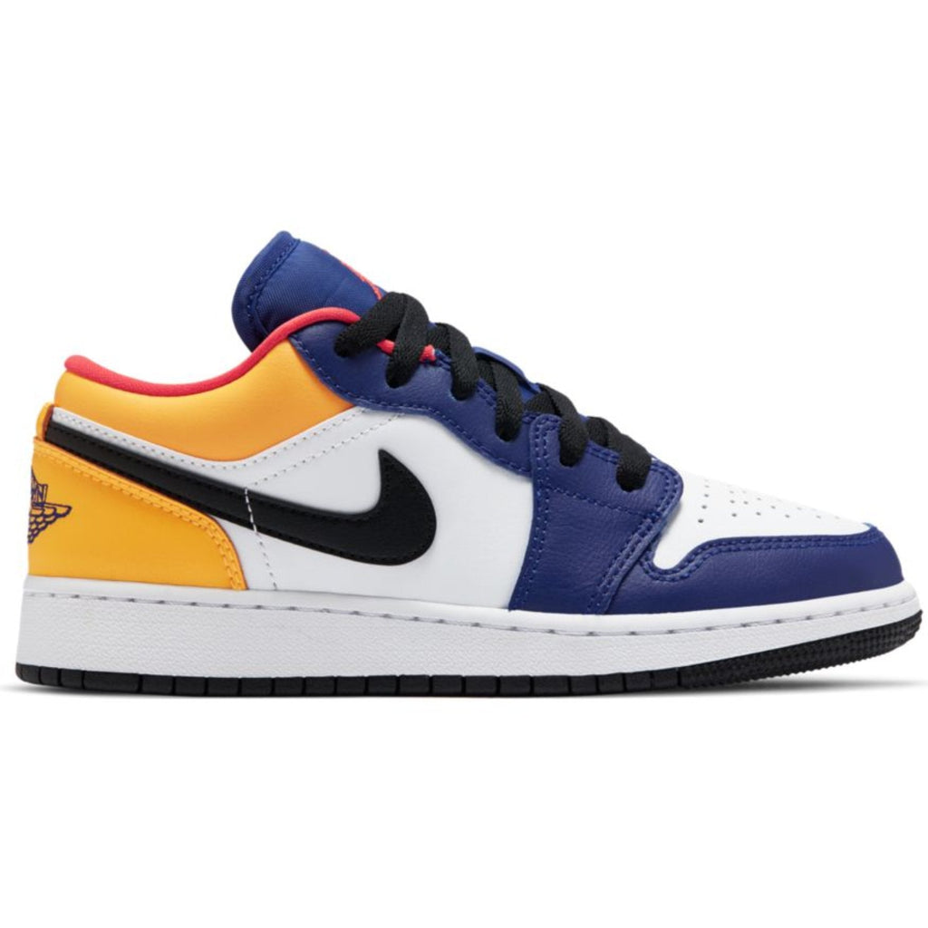 Big Kids' Air Jordan 1 Low "Royal Yellow"