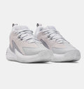 Big Kids' Under Armour Curry 3Z 25 Suede "Halo Grey"