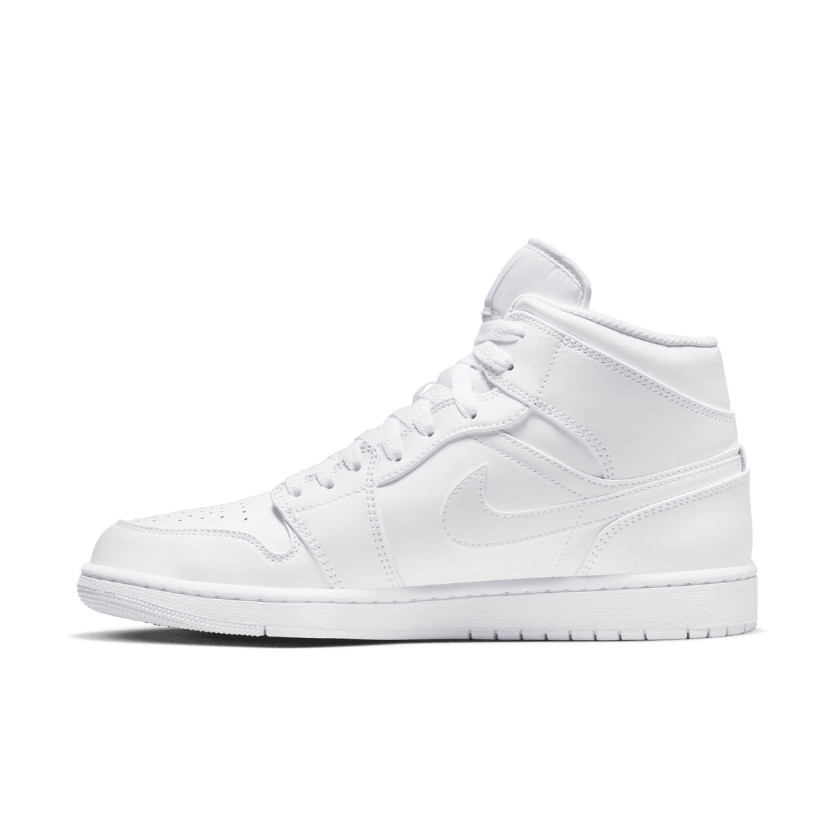 Men's Air Jordan 1 Mid "Triple White"