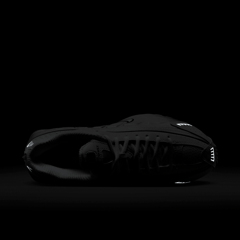 Women's Nike Shox R4 "White Metallic Silver Volt"