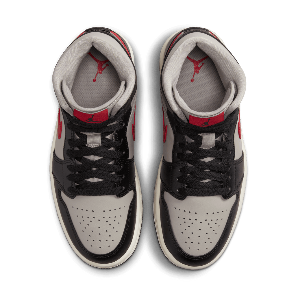 Women's Air Jordan 1 Mid "Black College Grey"