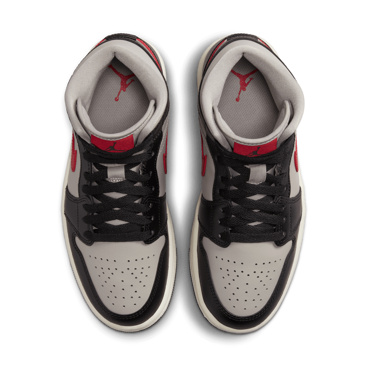 Women's Air Jordan 1 Mid "Black College Grey"