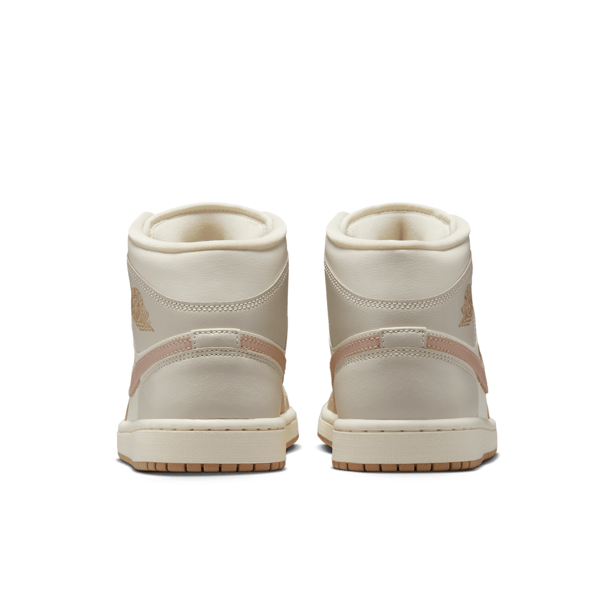 Women's Air Jordan 1 Mid "Tan Toe"