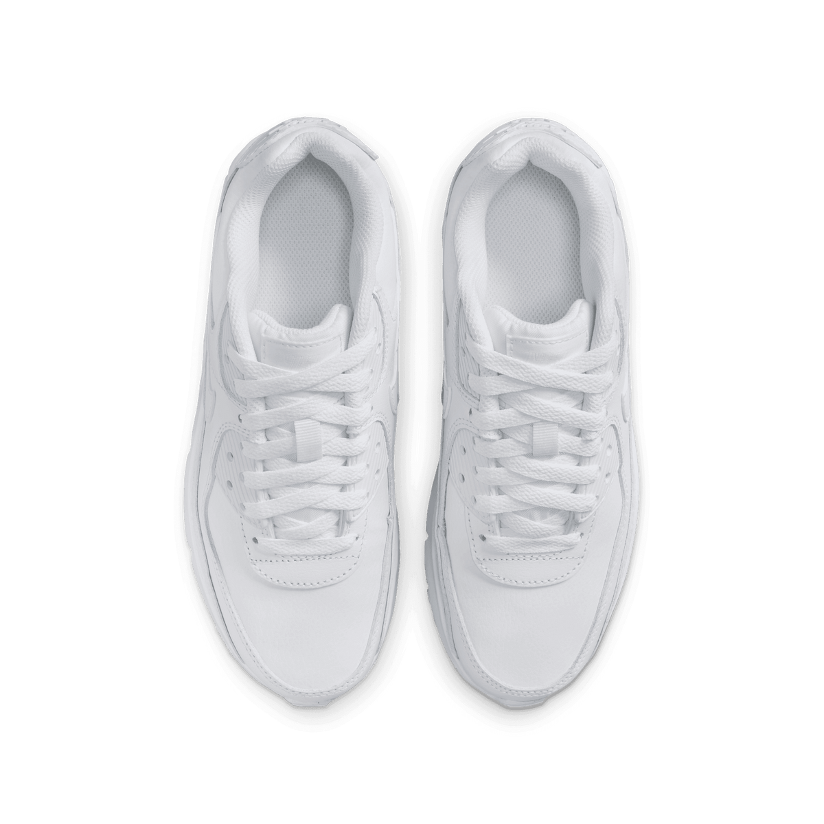Big Kids’ Nike Air Max 90 LTR "White Metallic Silver"