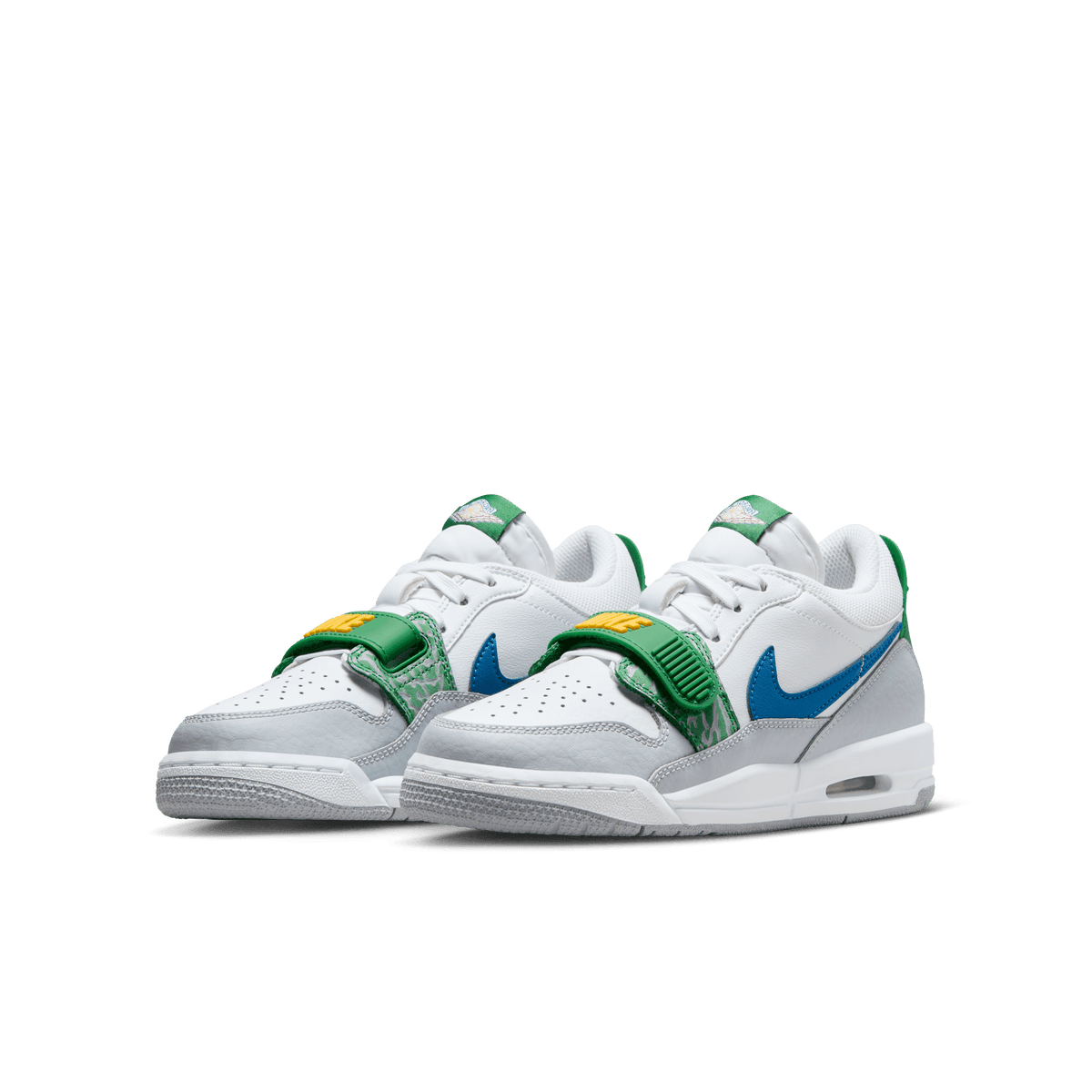 Big Kids' Air Jordan Legacy 312 Low "White Pine Industrial Blue"