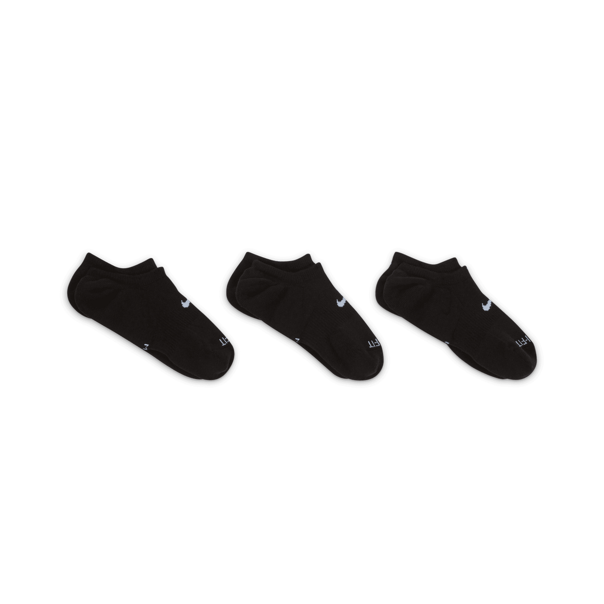 Women's Nike Everyday Plus Cushioned Training Footie Socks (3 Pairs)