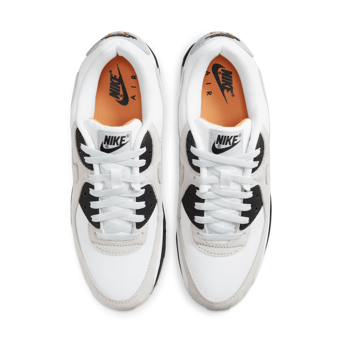 Nike Air Max 90 Men's Shoes "White Black Hot Curry"