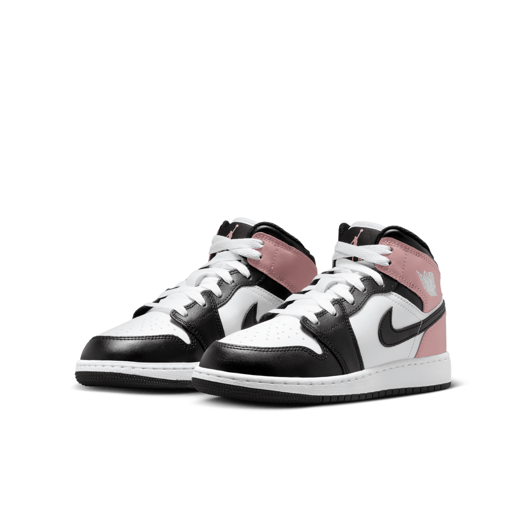 Big Kids' Air Jordan 1 Mid "Rust Pink"