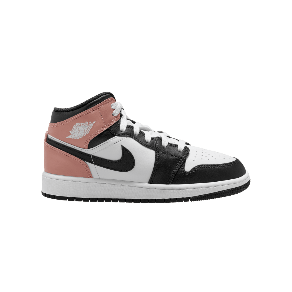 Big Kids' Air Jordan 1 Mid "Rust Pink"