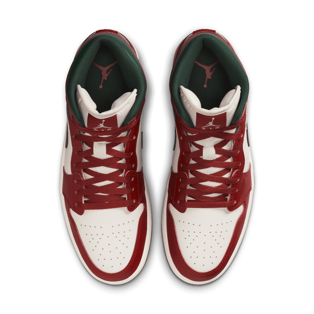 Men's Air Jordan 1 Mid "Redstone Midnight Green"