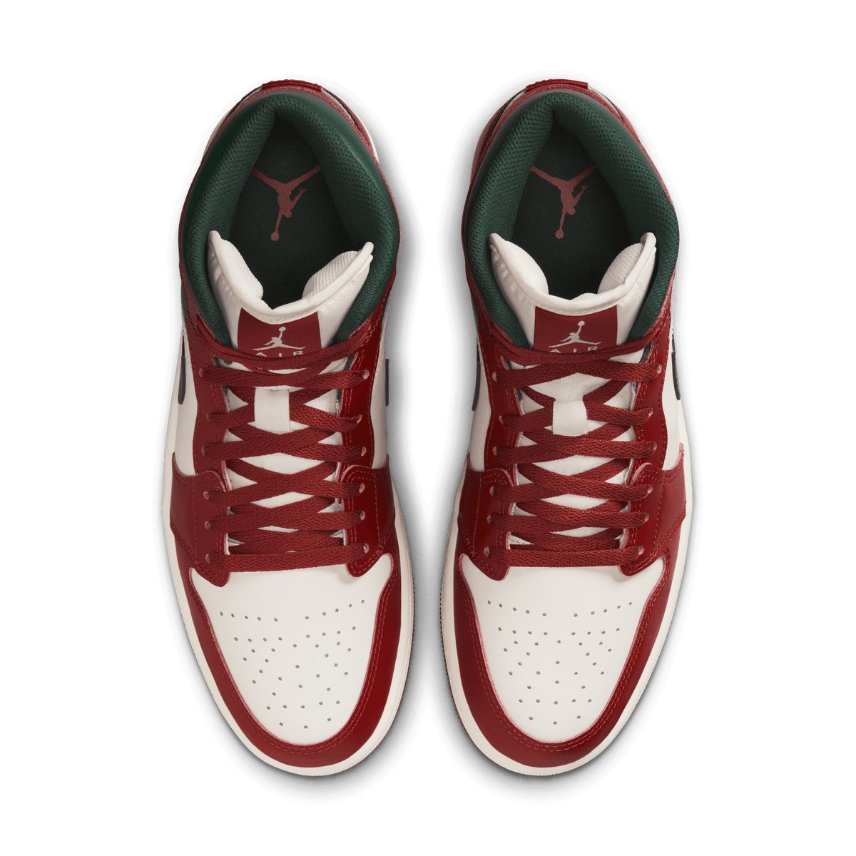 Men's Air Jordan 1 Mid "Redstone Midnight Green"