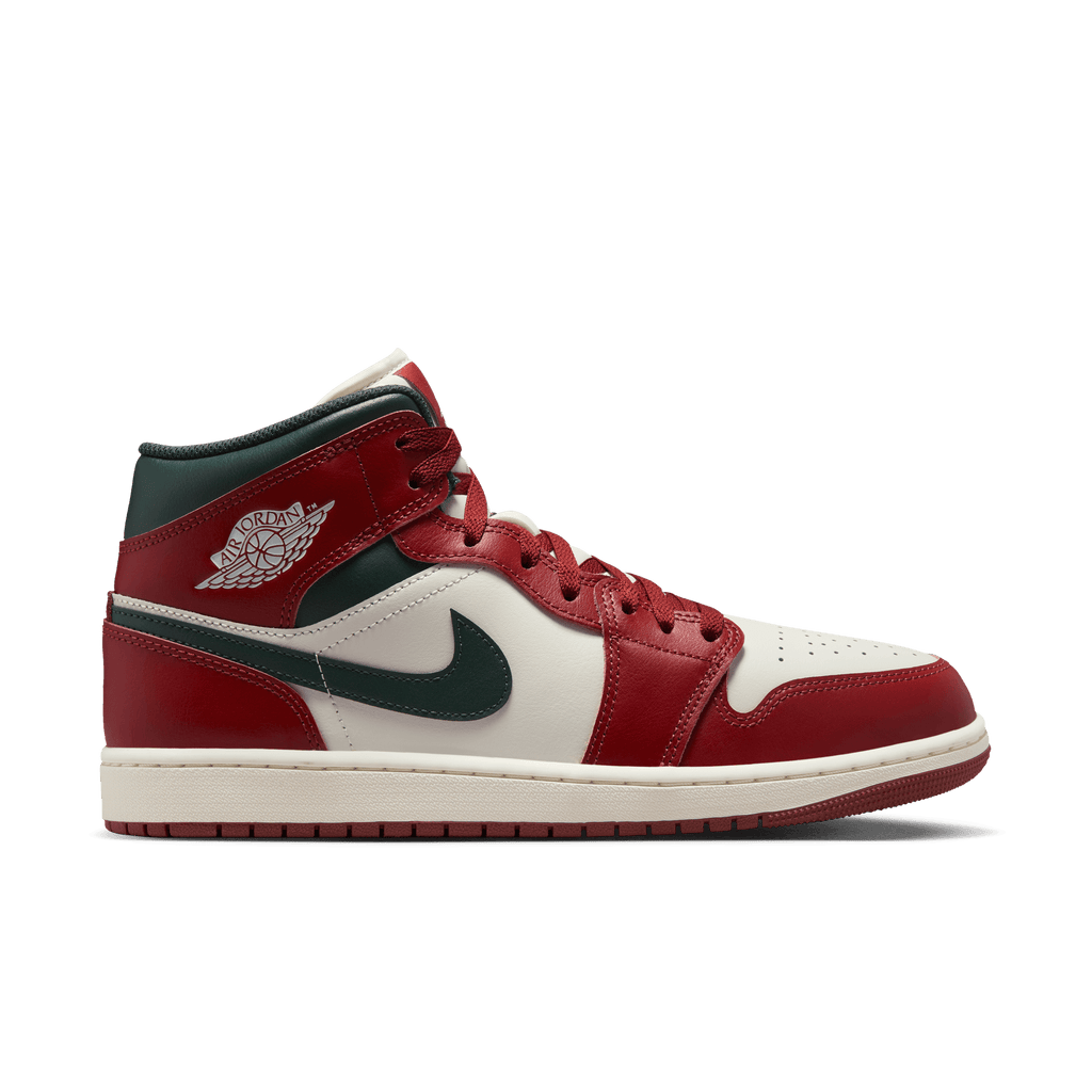 Men's Air Jordan 1 Mid "Redstone Midnight Green"