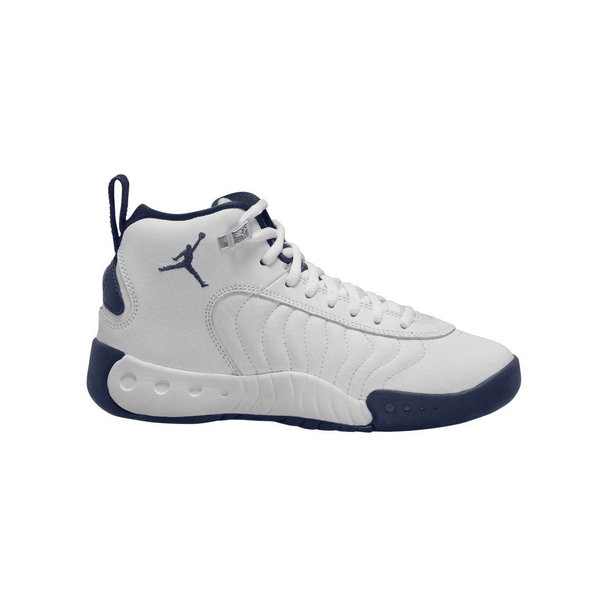 Big Kids' Jordan Jumpman Pro "White Midnight Navy"