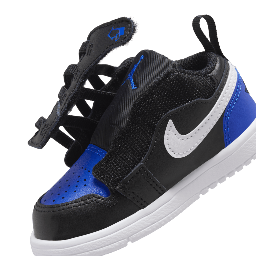 Baby/Toddler Jordan 1 Low Alt "Black Royal Toe"