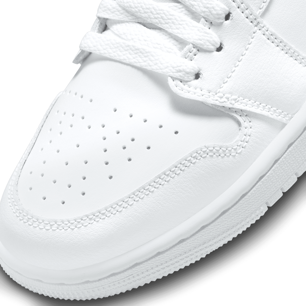 Women's Air Jordan 1 Low "Triple White"