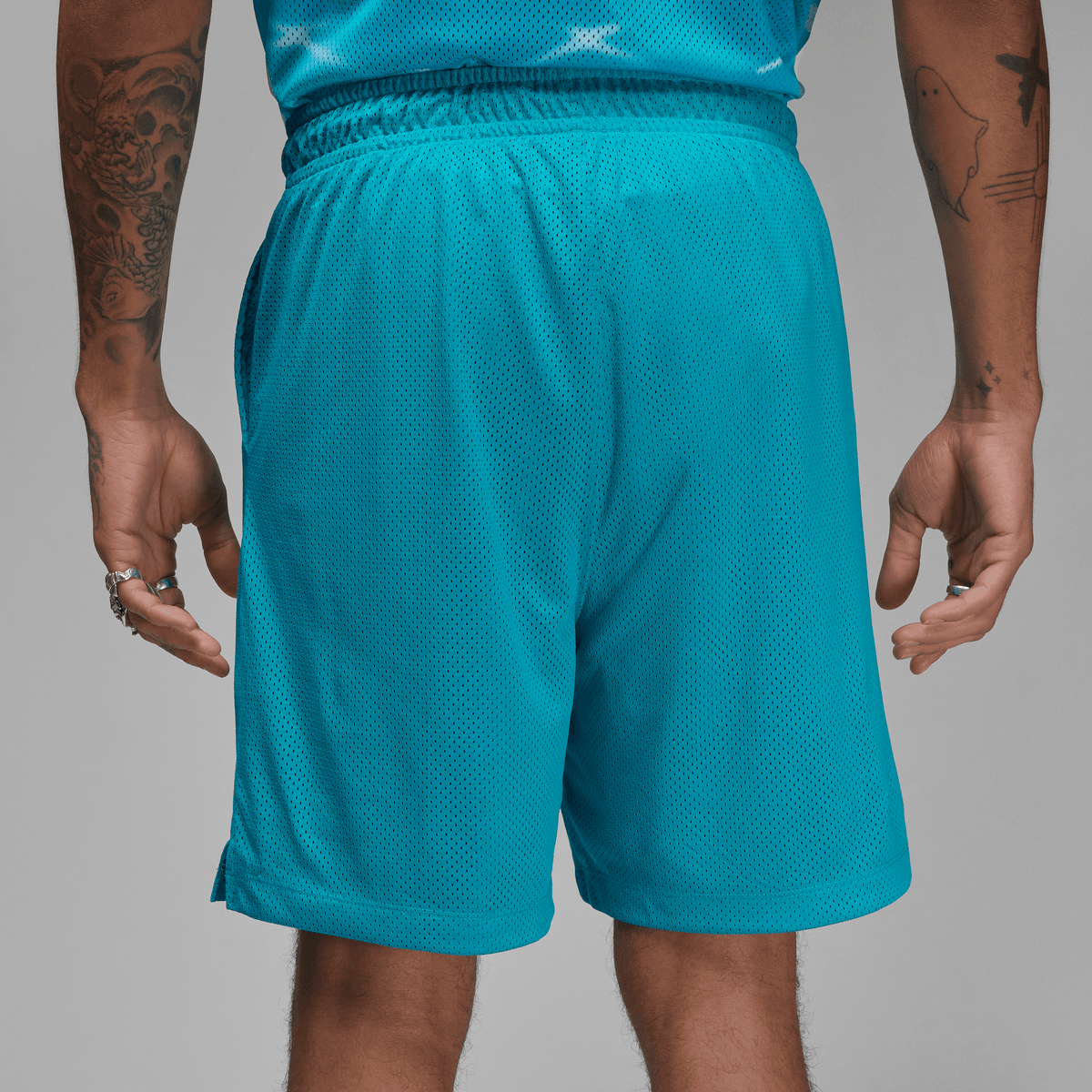 Men's Jordan Essentials Graphic Mesh Shorts