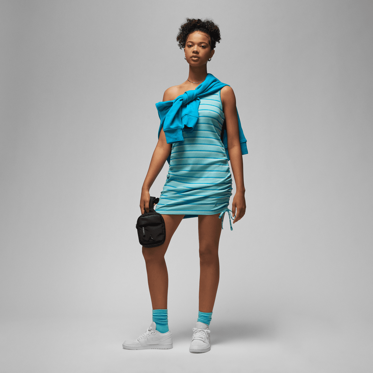 Women's Jordan Striped Cinch Dress