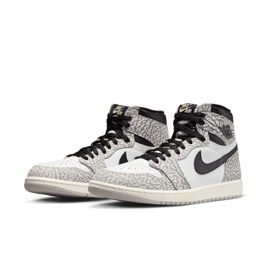 Men's Air Jordan 1 Retro High OG "White Cement"
