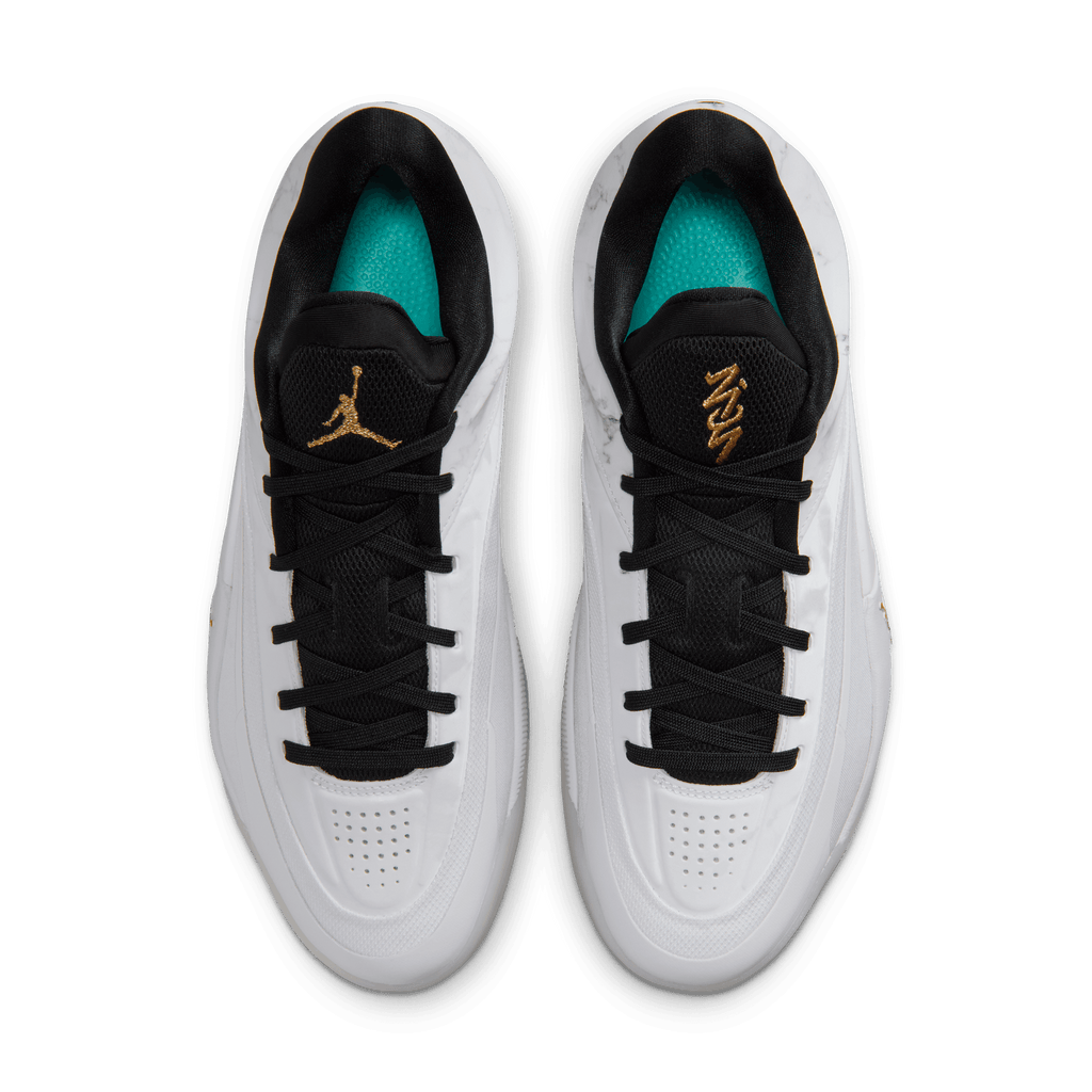 Men's Zion Williamson 4 Basketball Shoe "White Metallic Gold"