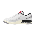 Men's Jordan 2/3 "White Black Metallic Silver"