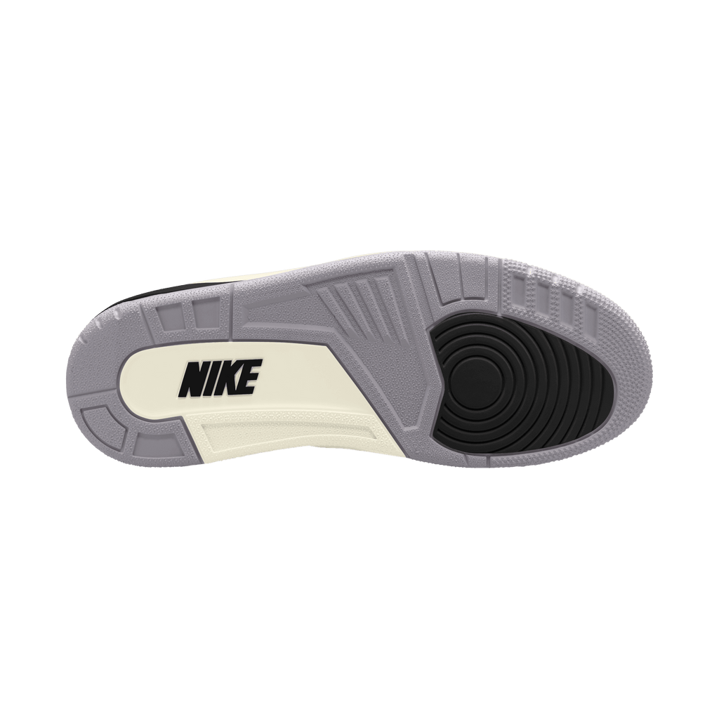 Men's Jordan 2/3 "White Black Metallic Silver"