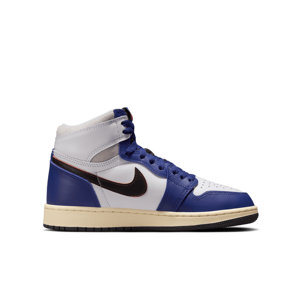 Big Kids' Air Jordan 1 High OG "Rare Air Deep Royal Blue"