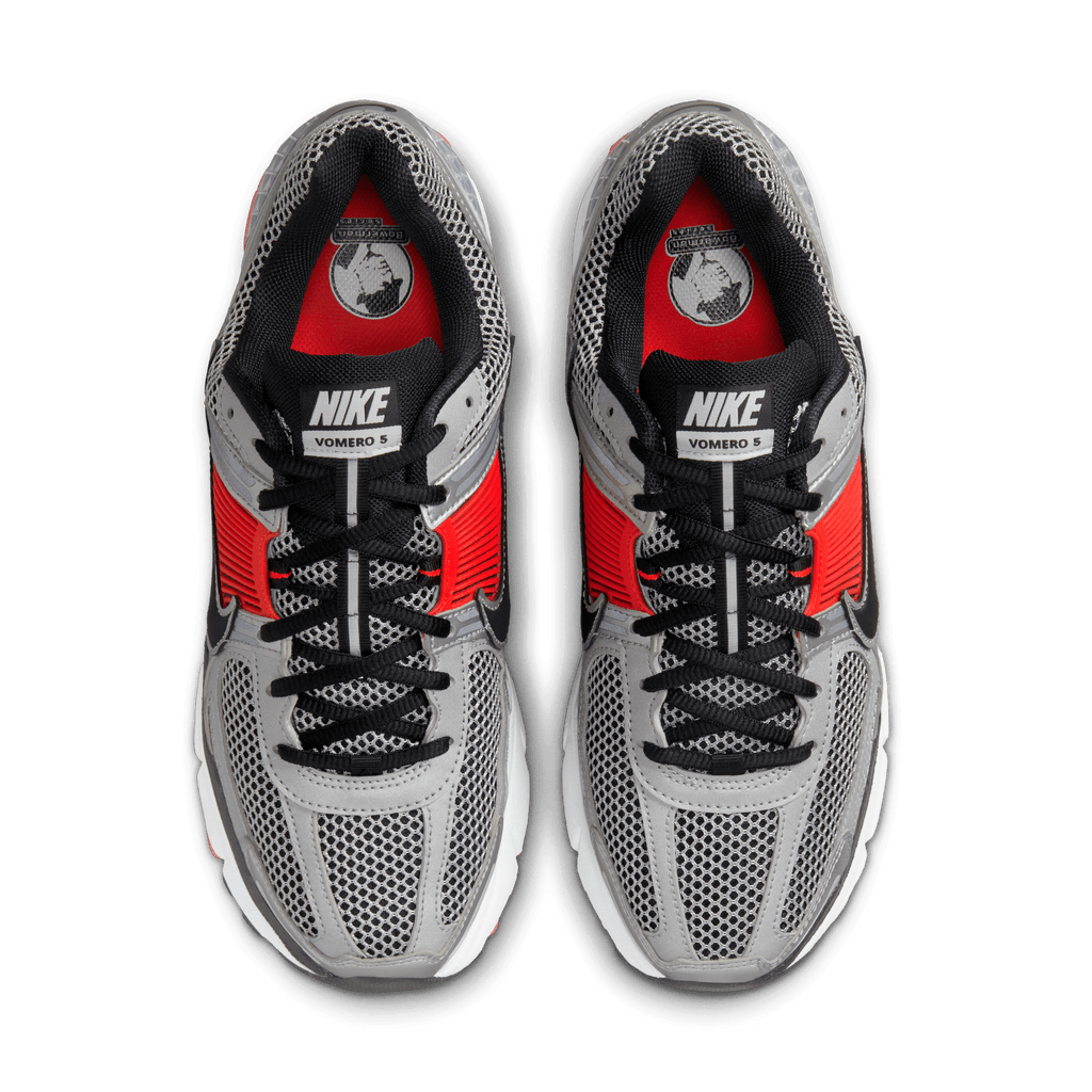 Men's Nike Zoom Vomero 5 "Bright Crimson Metallic Silver"