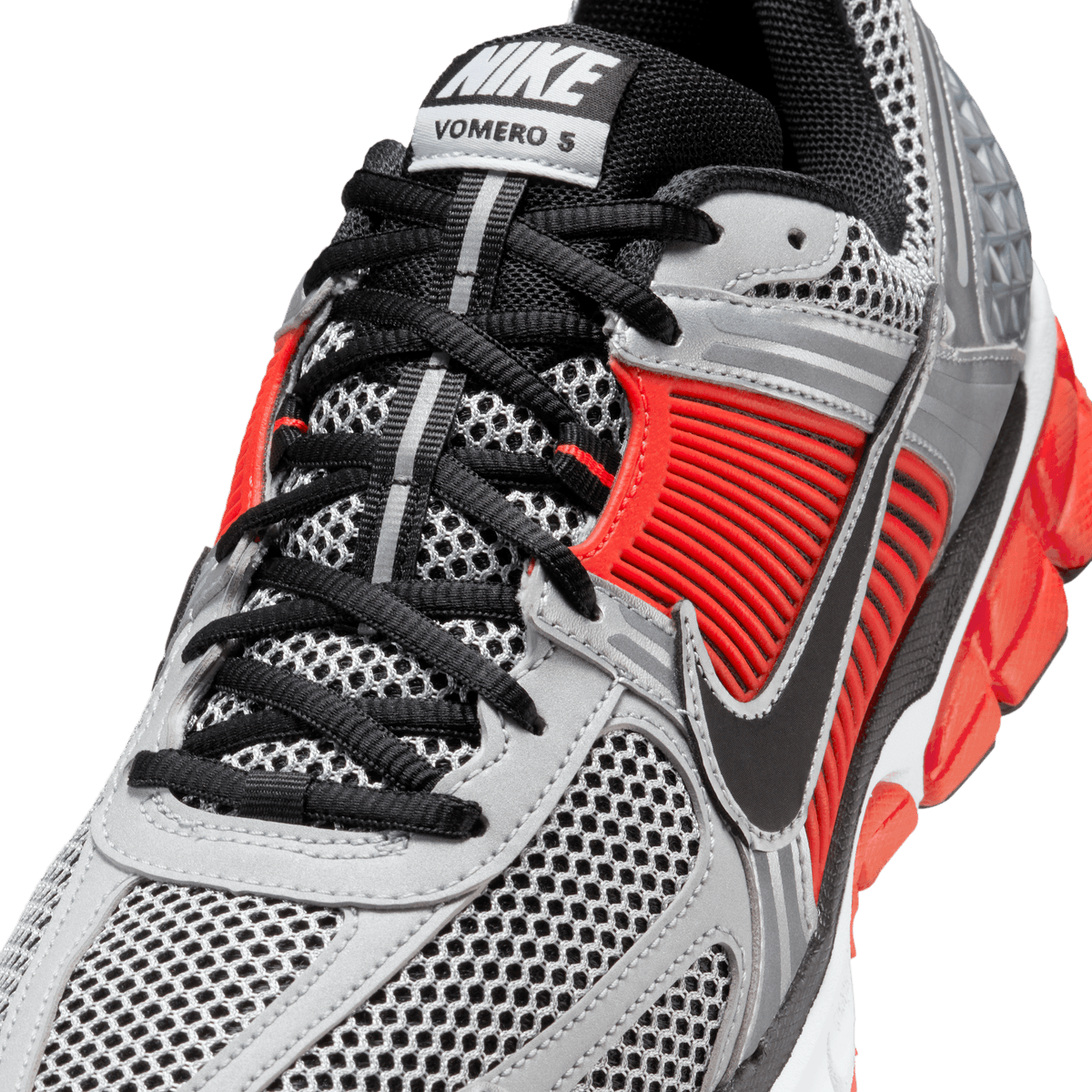 Men's Nike Zoom Vomero 5 "Bright Crimson Metallic Silver"