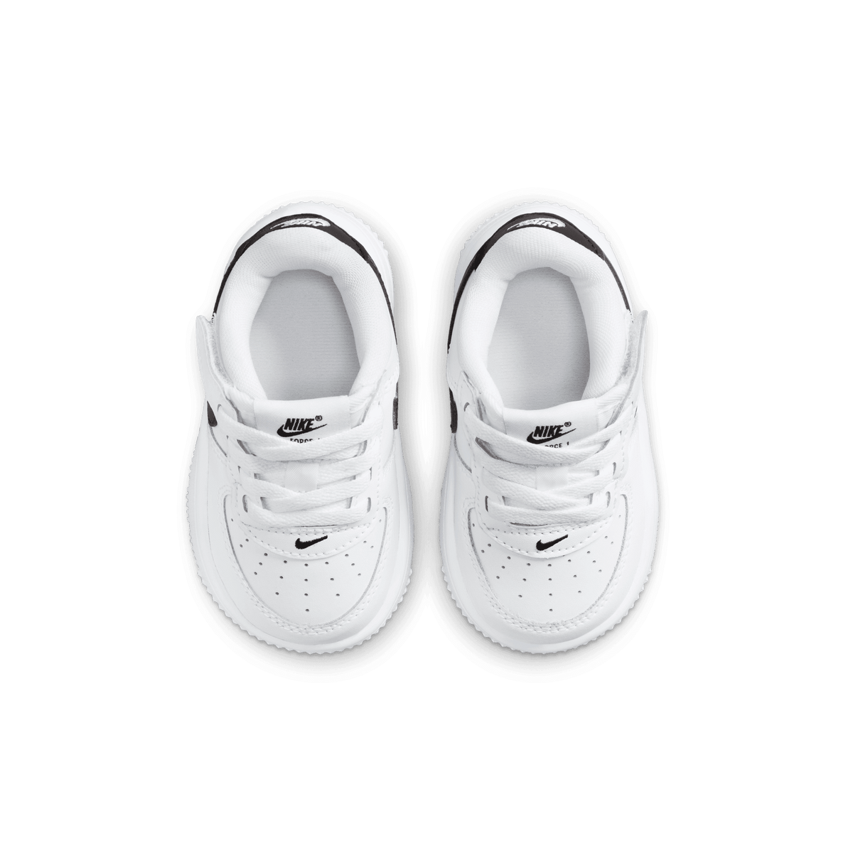 Baby/Toddler Nike Force 1 Low EasyOn  "White Black" (Unisex)