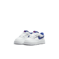 Baby/Toddler Nike Force 1 Low EasyOn "White Deep Royal Blue"