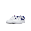 Little Kids' Nike Force 1 Low EasyOn "White Deep Royal Blue"