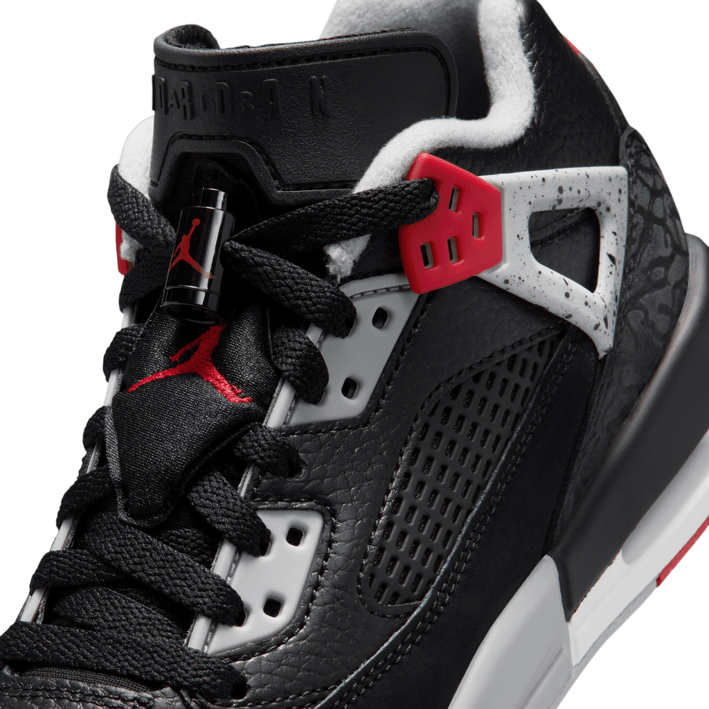 Big Kids' Jordan Spizike Low "Black Cement"