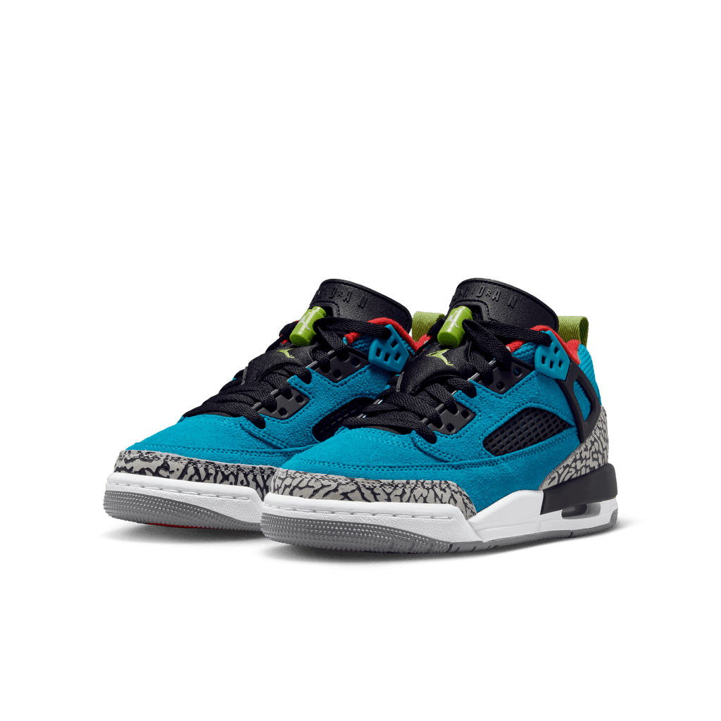 Big Kids' Jordan Spizike Low  "Neo Turquoise Light Crimson"