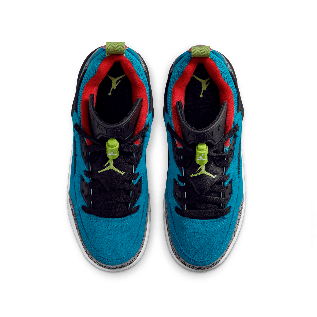 Big Kids' Jordan Spizike Low  "Neo Turquoise Light Crimson"