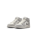 Little Kids' Jordan 1 Mid SE "Smoke Grey-Sail"