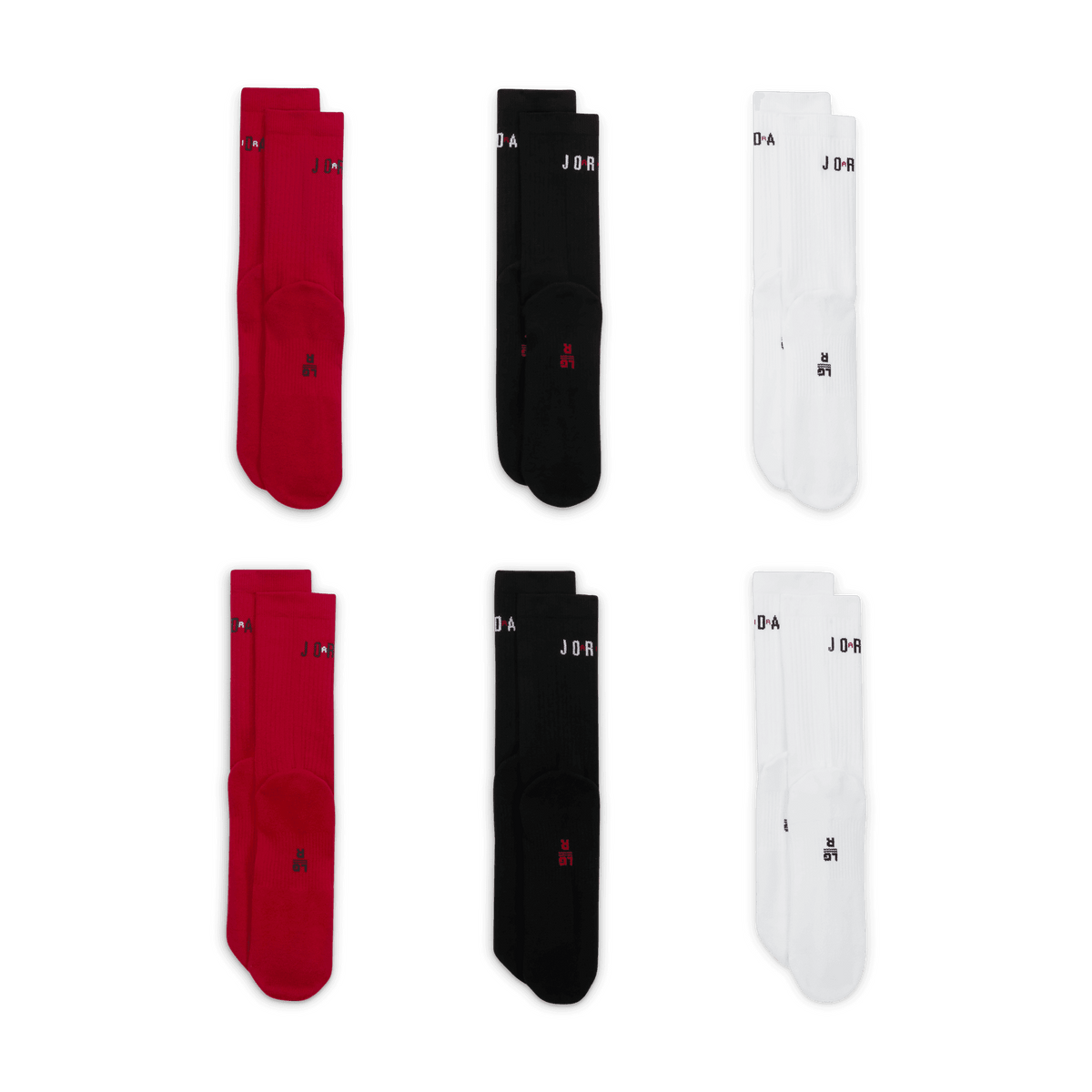 Jordan Essentials Crew Socks (6 Pairs) "Unisex"
