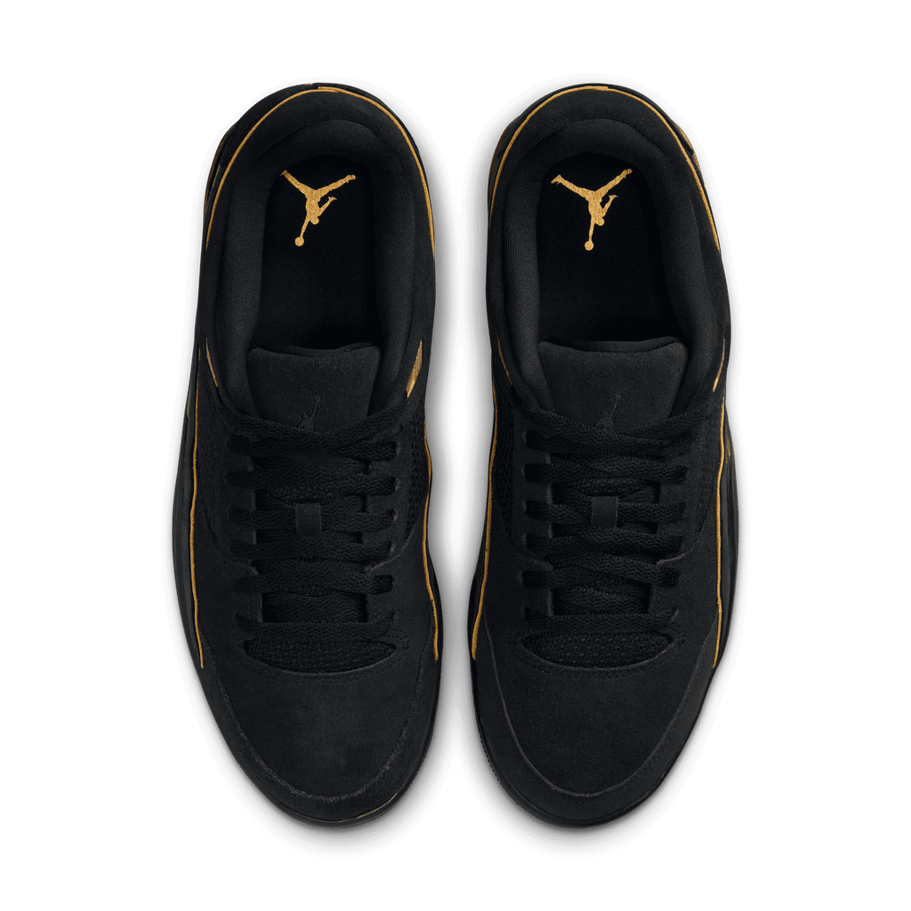 Men's Jordan Flight Court "Black Metallic Gold"