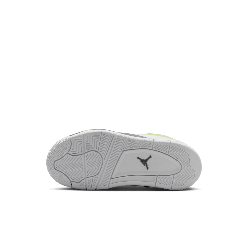 Little Kids' Jordan 4 Retro "Light Lemon Twist"