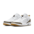Men's Jordan Spizike Low "White Black Metallic Gold"