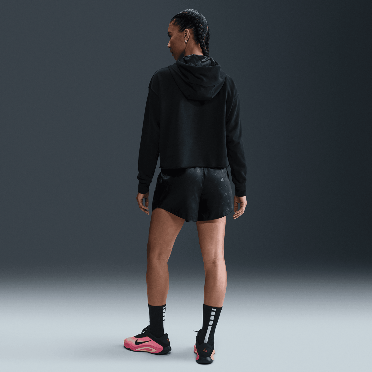Women's Nike A'ja Wilson Oversized Cropped Basketball Hoodie