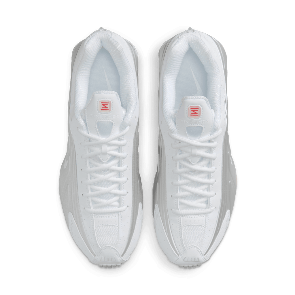 Men's Nike Shox R4 "White Metallic Silver"