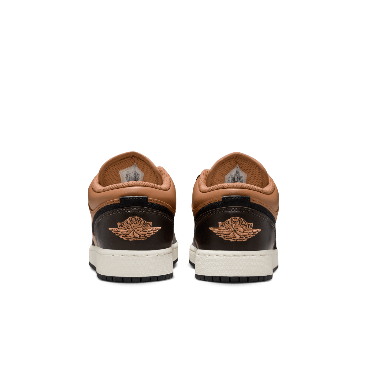 Big Kids' Air Jordan 1 Low SE BG "Flax Baroque Brown"