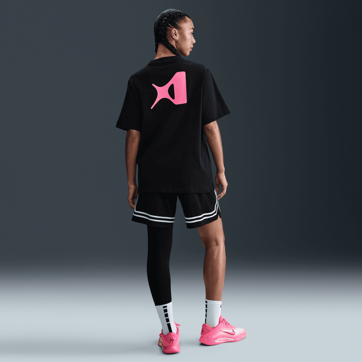Women's Nike A'ja Wilson A'symmetric Mid-Rise Single-Leg Basketball Leggings