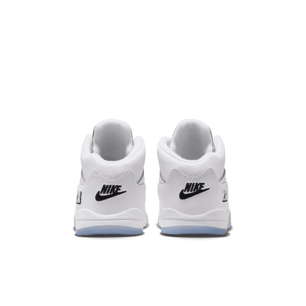 Baby/Toddler Jordan 5 Retro OG "White Metallic"