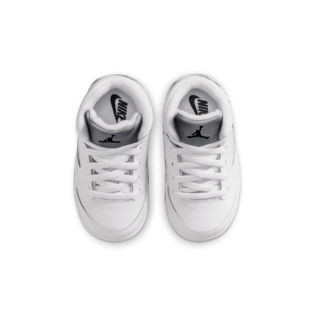Baby/Toddler Jordan 5 Retro OG "White Metallic"